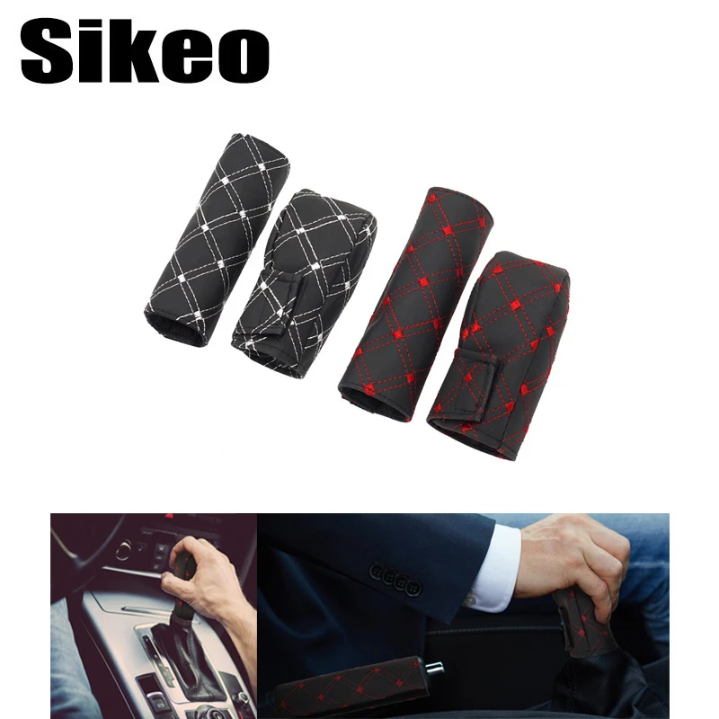 2PCS Sikeo Car Hand Brake Gear Shift Cover Car Set Interiors Accessories Case Fitting Black Red Thread New
2PCS Sikeo Car Hand Brake Gear Shift Cover Car Set Interiors Accessories Case Fitting Black Red Thread New