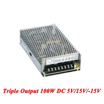 T-100C Triple output DC power supply 100W 5V 15V -15V,smps power supply for led driver,AC110V/220V Transformer to DC 5V 15V -15V
T-100C Triple output DC power supply 100W 5V 15V -15V,smps power supply for led driver,AC110V/220V Transformer to DC 5V 15V -15V