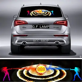 Sound Rhythm Activated EL Equalizer Car Music Sticker Glow Flash Panel Multi Designs Blast 90*25cm
Sound Rhythm Activated EL Equalizer Car Music Sticker Glow Flash Panel Multi Designs Blast 90*25cm