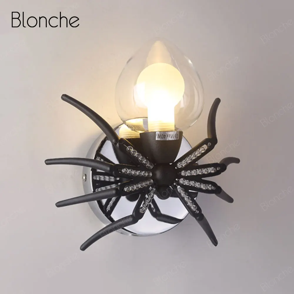 Nordic Wall Lamp Spider Glass Wall Light Modern Decor Sconce for Home Indoor Living Room Stair Bedroom Lamp Led Light Fixture
Nordic Wall Lamp Spider Glass Wall Light Modern Decor Sconce for Home Indoor Living Room Stair Bedroom Lamp Led Light Fixture