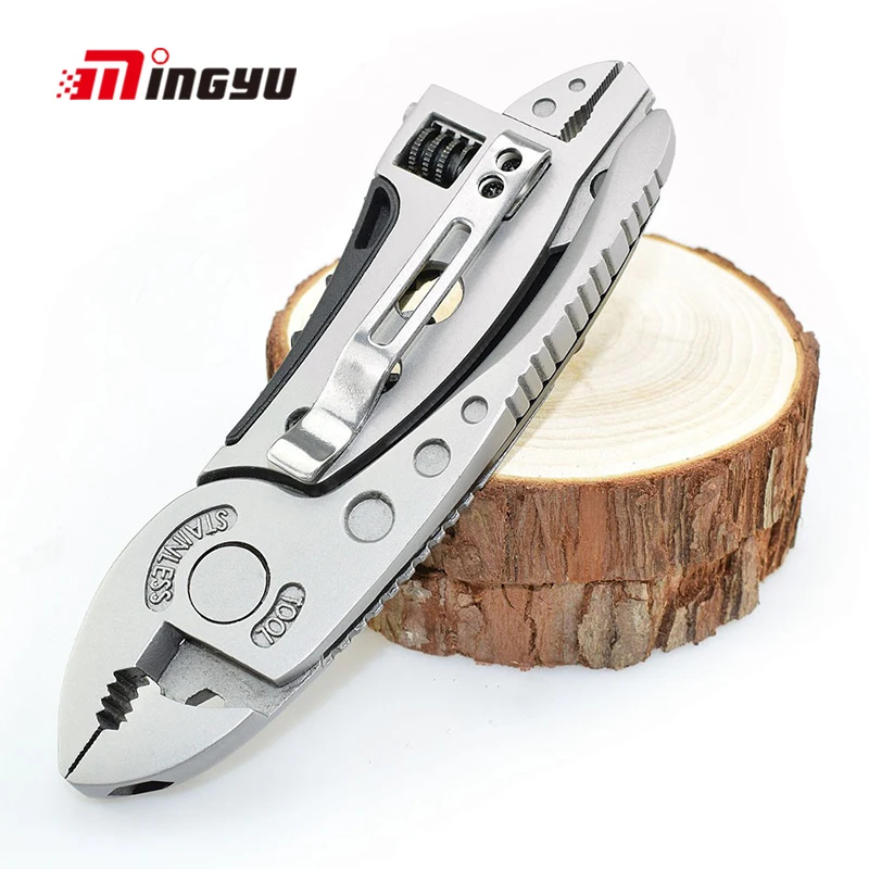 Outdoor Camping Multitool Pliers Pocket Folding Knife Screwdriver Kit Adjustable Wrench Jaw Spanner Survival Hand Multi Tool
Outdoor Camping Multitool Pliers Pocket Folding Knife Screwdriver Kit Adjustable Wrench Jaw Spanner Survival Hand Multi Tool