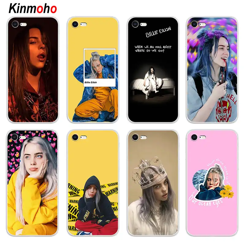 billie eilish 13 girl diy printing drawing phone case cover