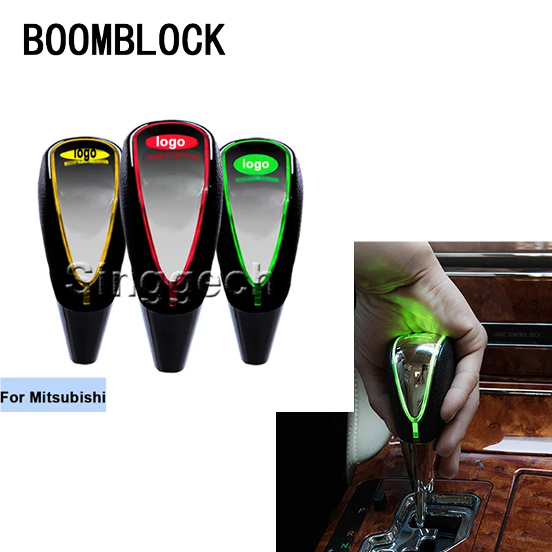 BOOMBLOCK Auto Gear Shift Knob Touch Sensor Colourful LED Light 5/6 Speed For Mitsubishi ASX Lancer 10 9 Outlander Pajero
BOOMBLOCK Auto Gear Shift Knob Touch Sensor Colourful LED Light 5/6 Speed For Mitsubishi ASX Lancer 10 9 Outlander Pajero
