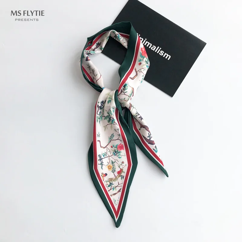 Flower Birds New Arrival Print Lady Riband Scarves Bags Vintage Time Scarf Small Ribbon Hair Band Bandeaus Clothing Match BD182
Flower Birds New Arrival Print Lady Riband Scarves Bags Vintage Time Scarf Small Ribbon Hair Band Bandeaus Clothing Match BD182