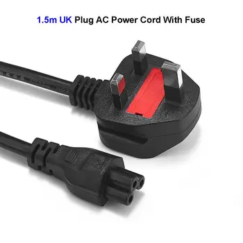 UK Plug Power Cord 1.5m British Main C5 Power Supply Cable For HP Dell Lenovo Sony Samsung LG Toshiba ASUS Notebook Laptop LG TV
UK Plug Power Cord 1.5m British Main C5 Power Supply Cable For HP Dell Lenovo Sony Samsung LG Toshiba ASUS Notebook Laptop LG TV