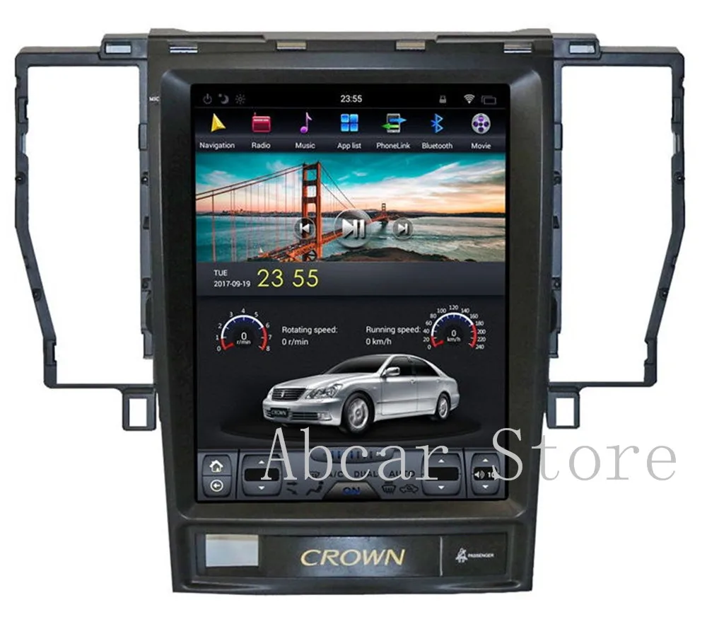 10.4'' Tesla style Android 8.1 Car dvd player GPS Navigation For Toyota crown 2005-2009 PX6 HDMI stereo multimedia radio IPS
10.4'' Tesla style Android 8.1 Car dvd player GPS Navigation For Toyota crown 2005-2009 PX6 HDMI stereo multimedia radio IPS
