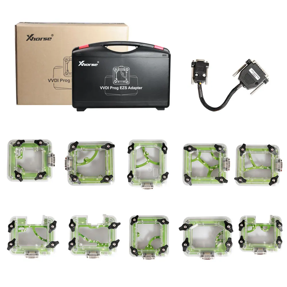 Xhorse VVDI PROG Programmer For BENZ EZS EIS Adapters For W164/W169/W203/W209/W211/W215/W220/W230/W639/SPRINTER 10pcs/set
Xhorse VVDI PROG Programmer For BENZ EZS EIS Adapters For W164/W169/W203/W209/W211/W215/W220/W230/W639/SPRINTER 10pcs/set