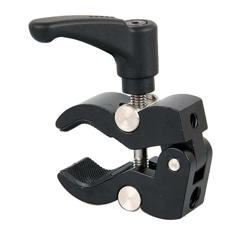 Aluminium Alloy Small-size 4.9cm Camera Magic Friction Arm Super Clamp Pliers Clip Holder Bracket for Led Lamp Flash Speedlite
Aluminium Alloy Small-size 4.9cm Camera Magic Friction Arm Super Clamp Pliers Clip Holder Bracket for Led Lamp Flash Speedlite