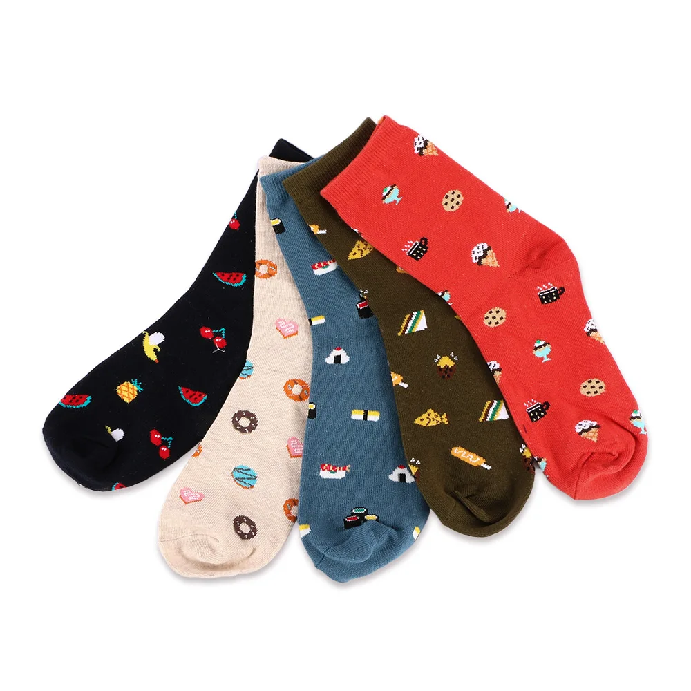 Winter Soft Warm Socks Fashion Creative Cartoon Life Food Sushi Watermelon Male Female Short Tube Cotton Socks
Winter Soft Warm Socks Fashion Creative Cartoon Life Food Sushi Watermelon Male Female Short Tube Cotton Socks