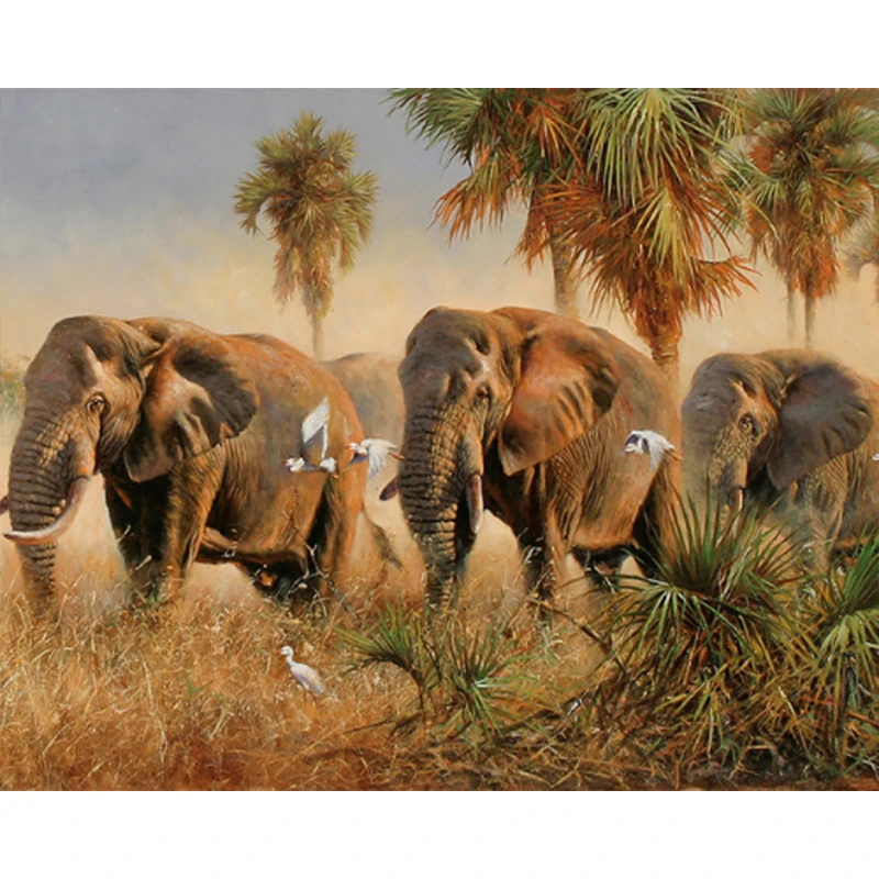 Wild Elephants Diy Oil Painting By Numbers Wall Pictures For Living Room Coloring By Numbers Canvas Painting Wall Art Decor
Wild Elephants Diy Oil Painting By Numbers Wall Pictures For Living Room Coloring By Numbers Canvas Painting Wall Art Decor
