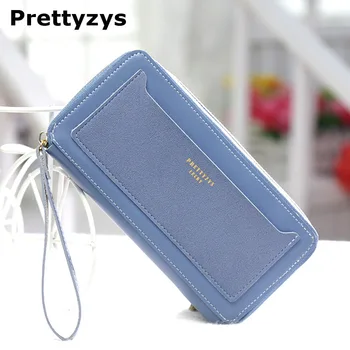 Prettyzys PU Leather Long Women Wallets brand Bag Lady's Clutch Fashion Solid color Wallets for women high capcatiy with Zipper
Prettyzys PU Leather Long Women Wallets brand Bag Lady's Clutch Fashion Solid color Wallets for women high capcatiy with Zipper