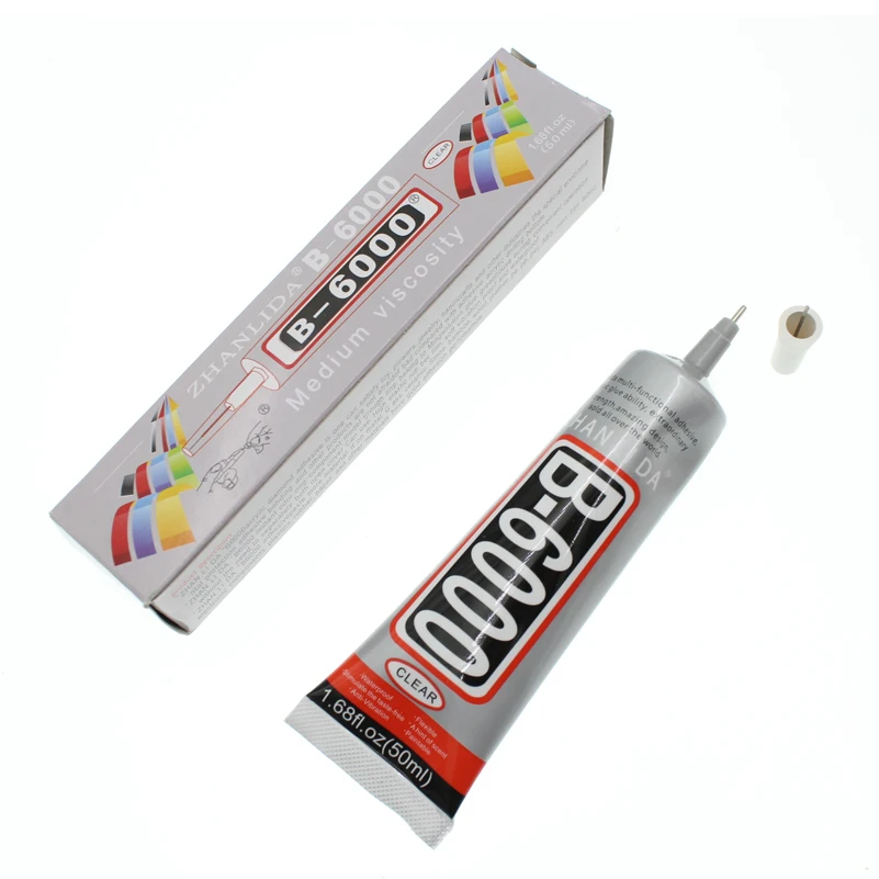 50ml Liquid Glue Super B-6000 Touch Screen Fabric Metal Rubber Wood Adhesive B6000 Epoxy Resin Stationery Store UV Bts
50ml Liquid Glue Super B-6000 Touch Screen Fabric Metal Rubber Wood Adhesive B6000 Epoxy Resin Stationery Store UV Bts