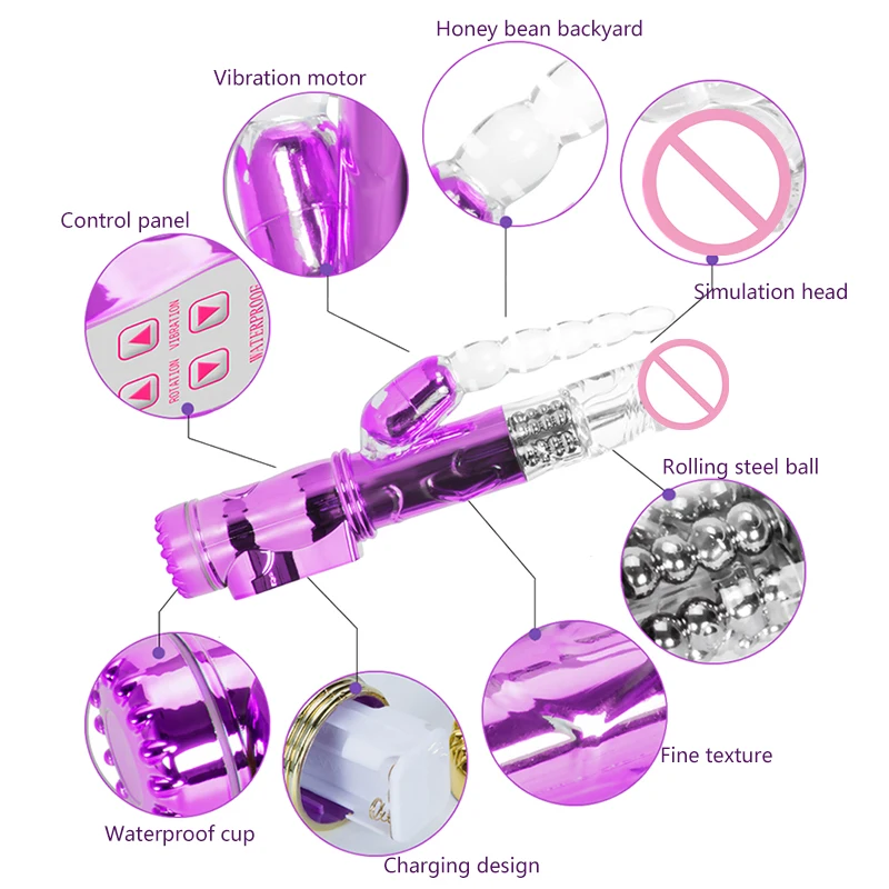 Вращающийся Фаллоимитатор Купить