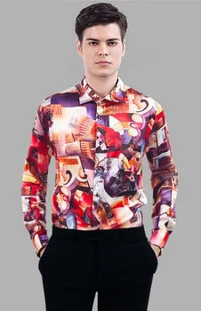High-grade silk shirts male silkworm silk long sleeve shirt silk satin men's top business and leisure travelers in hangzhou new1
High-grade silk shirts male silkworm silk long sleeve shirt silk satin men's top business and leisure travelers in hangzhou new1