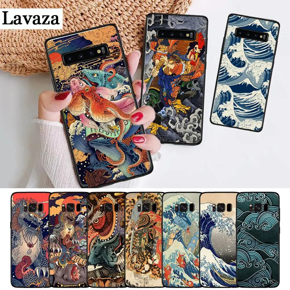 Японский силиконовый чехол для Samsung S6 Edge S7 S8 Plus S9 S10 S10e M10 M20 M30 M40|Бамперы| |