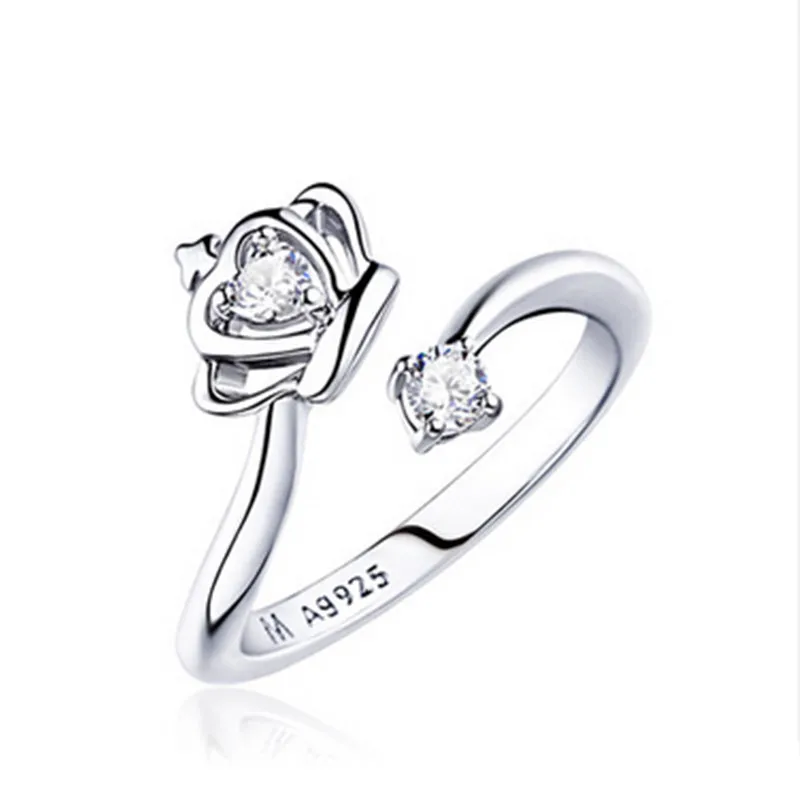 FREE SHIPPING 1PCS High Quality Silver Plated Princess Crown Zircon Adjustable Ring Retail Wholesale R071
FREE SHIPPING 1PCS High Quality Silver Plated Princess Crown Zircon Adjustable Ring Retail Wholesale R071