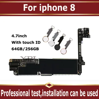 For iPhone 8 Motherboard with Touch ID / without Touch ID,Original unlocked for iphone 8 Mainboard with Full Chips
For iPhone 8 Motherboard with Touch ID / without Touch ID,Original unlocked for iphone 8 Mainboard with Full Chips
