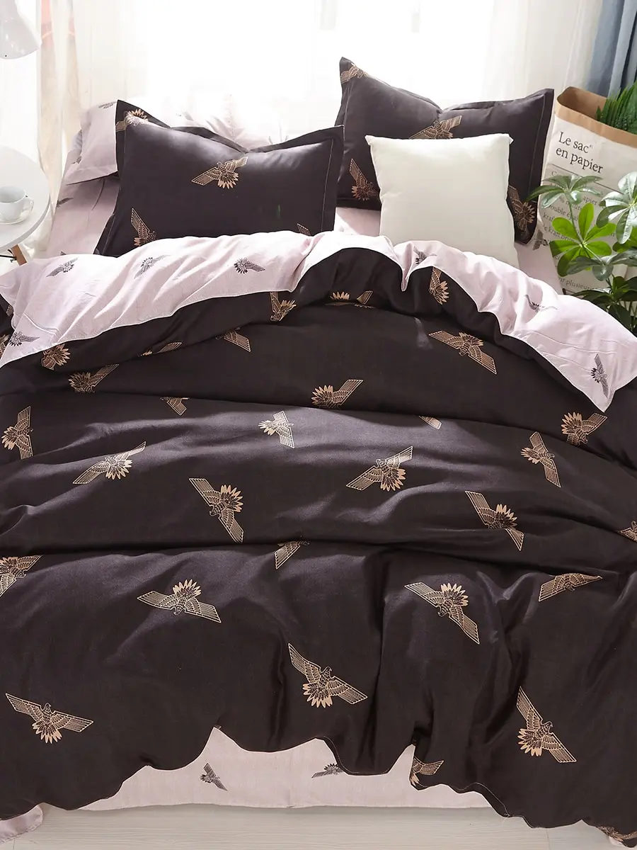 3/4Pcs Bedding Set Vintage Plain Style Comfortable Durable Duvet Covers Set
3/4Pcs Bedding Set Vintage Plain Style Comfortable Durable Duvet Covers Set