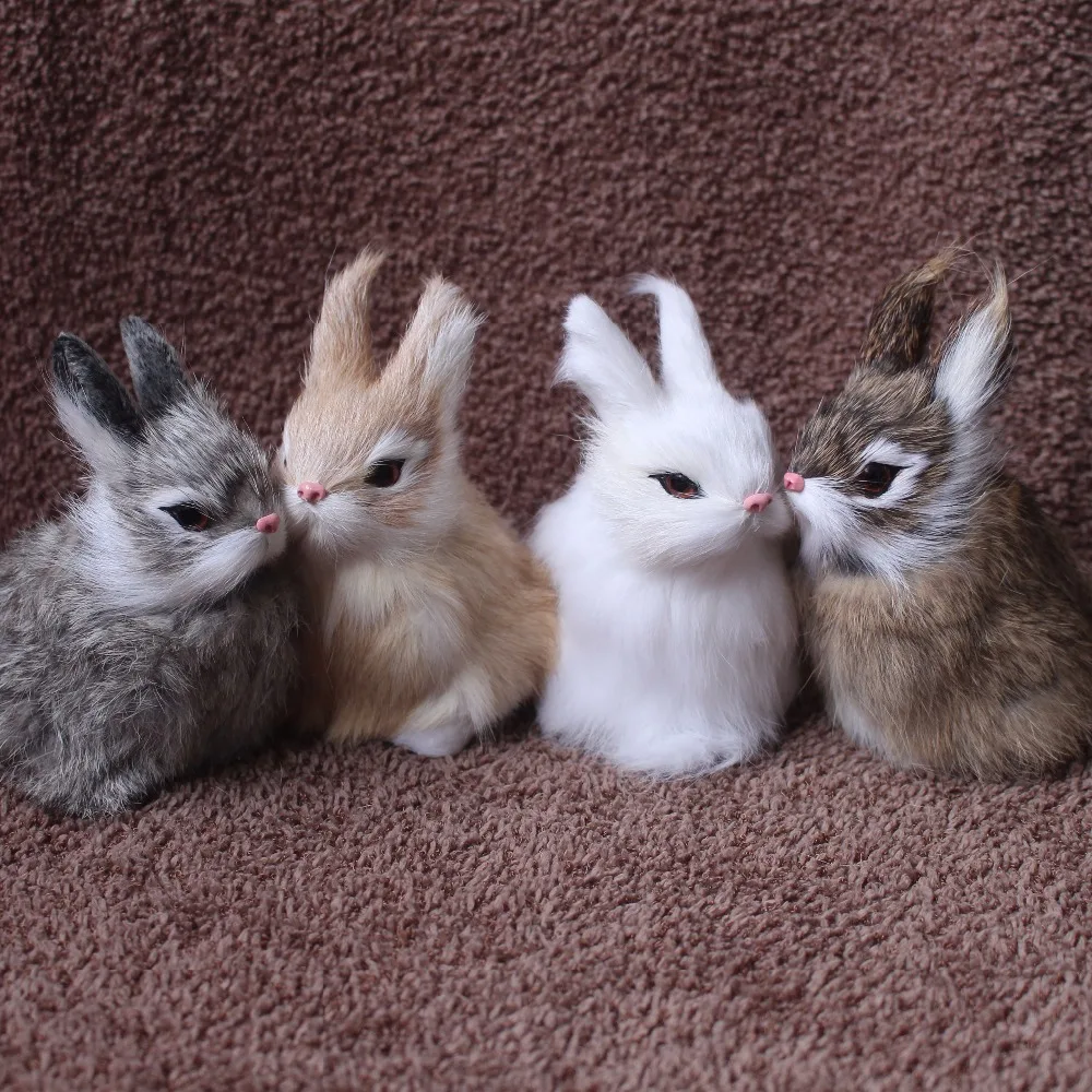 Simulation Real fur Rabbit Animal Easter Bunny Home Decoration Simulation Plush Rabbit Children toy Rabbit doll
Simulation Real fur Rabbit Animal Easter Bunny Home Decoration Simulation Plush Rabbit Children toy Rabbit doll