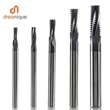 BSP BSPT threading end mills 4F- 1/16 1/8" 1/4" 3/8" 1/2“ 3/4" 1" carbide alloy threaded milling cutter with TIALN coating
BSP BSPT threading end mills 4F- 1/16 1/8" 1/4" 3/8" 1/2“ 3/4" 1" carbide alloy threaded milling cutter with TIALN coating