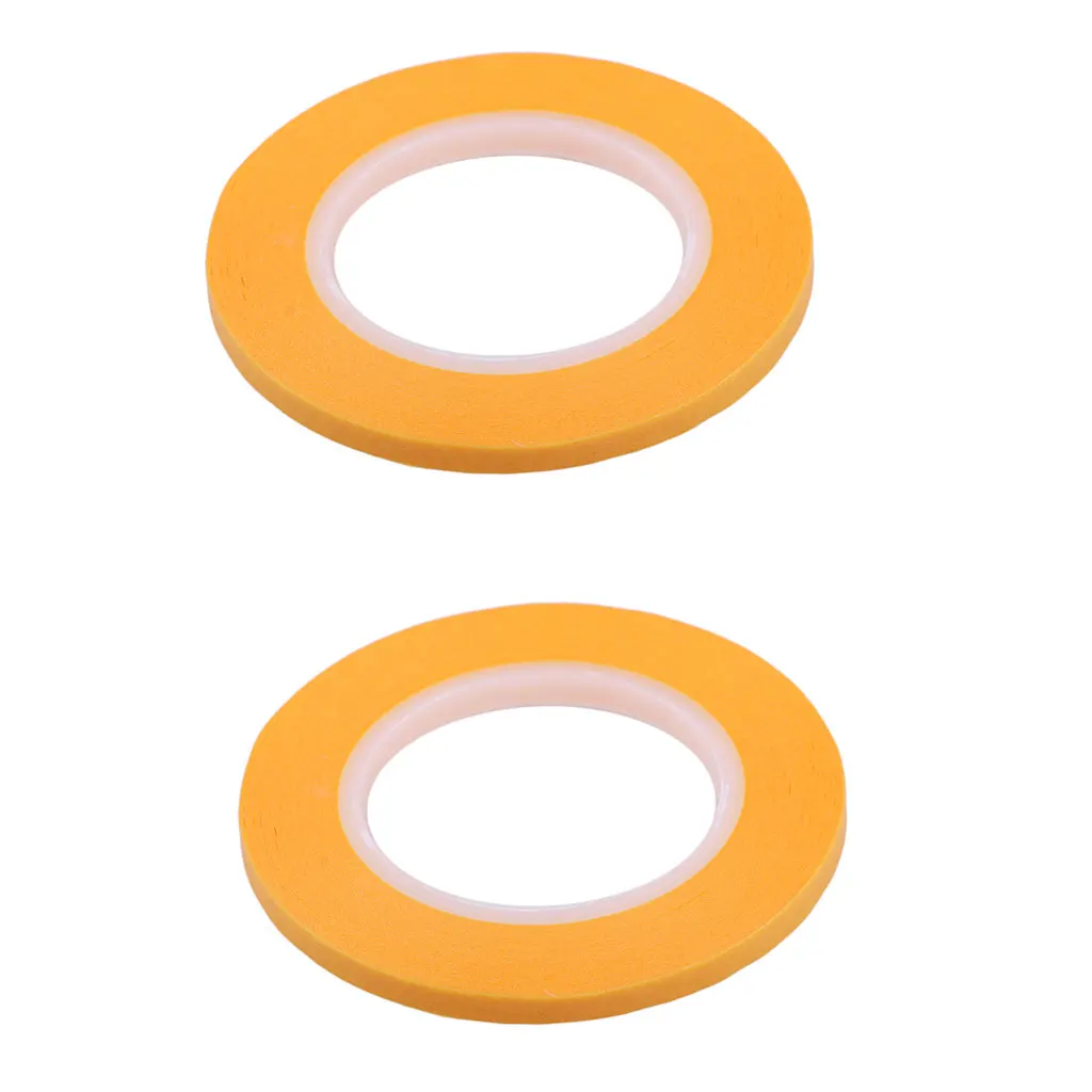 MagiDeal 2Pc Painting Model Masking Tape DIY Painting Model Craft Tools 4mm