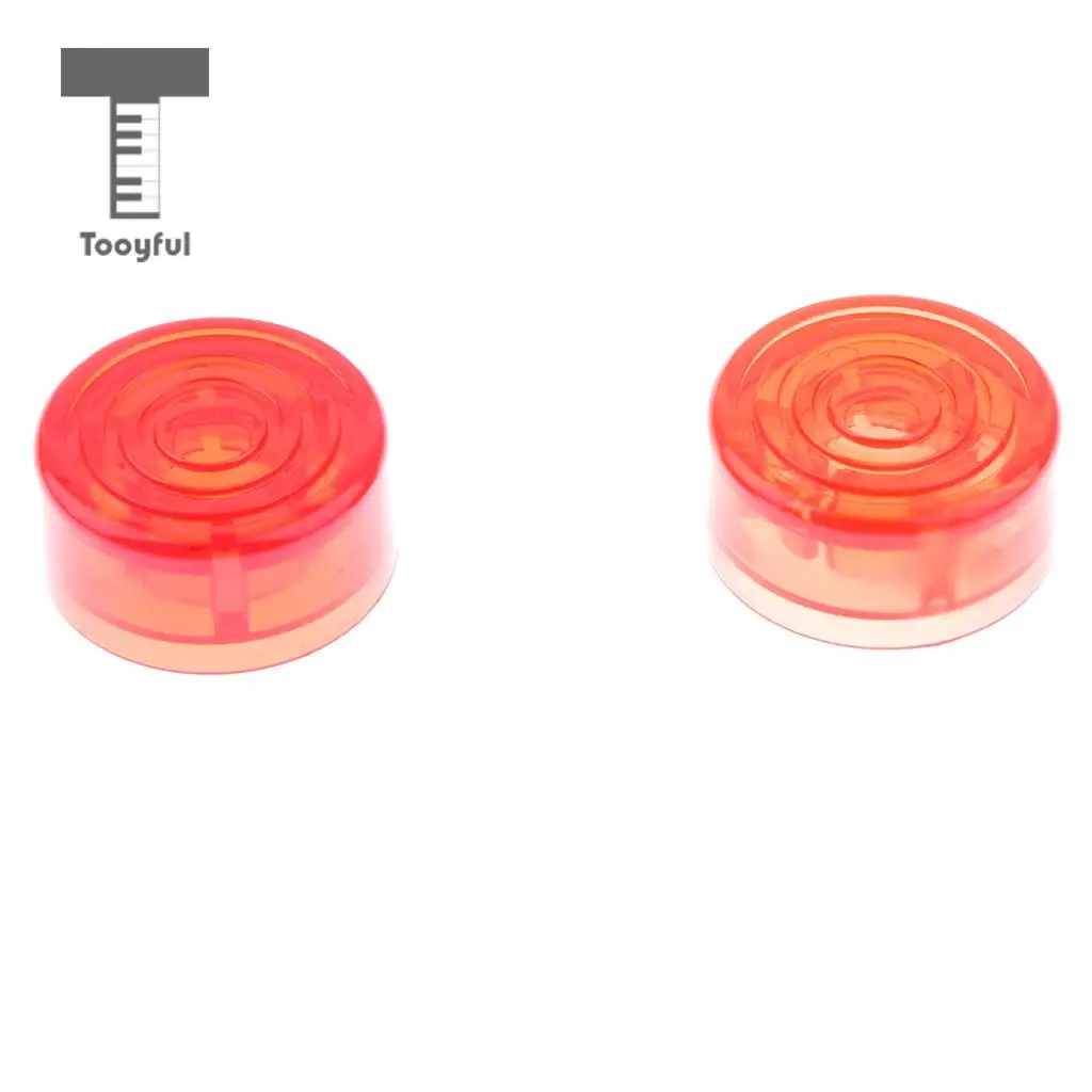 Tooyful 2pcs Guitar Effect Foot Nail Cap Protection Cap for Guitar Pedal Effect