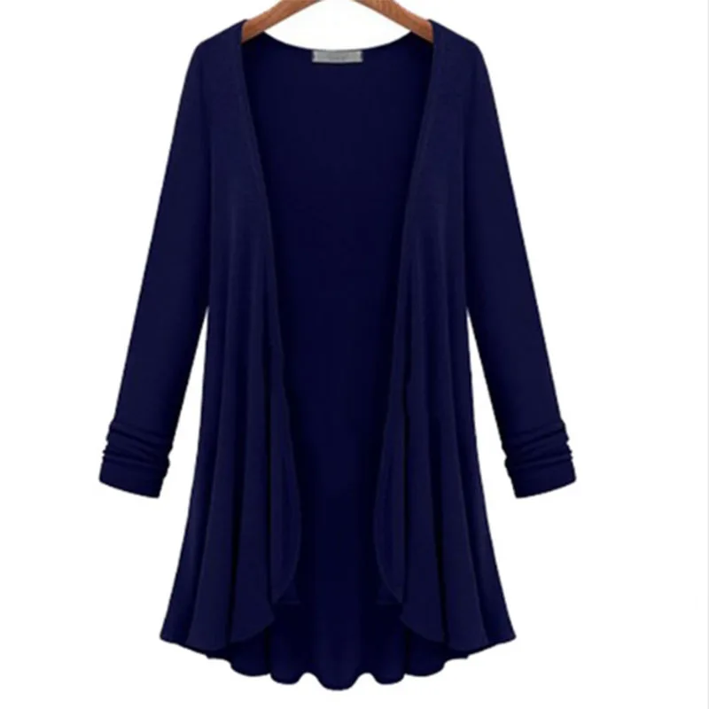ZEBERY Autumn Shawl Long Sleeve Thin Coat Woman Solid Color Top Casual Simple Pleated Outwear For Women
ZEBERY Autumn Shawl Long Sleeve Thin Coat Woman Solid Color Top Casual Simple Pleated Outwear For Women