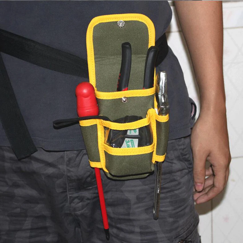 1PC Multifunctional Electrician Tool Bag Waterproof Oxford cloth Tools Kit Pockets Waist Belt Repair Pouch Pocket Tool
1PC Multifunctional Electrician Tool Bag Waterproof Oxford cloth Tools Kit Pockets Waist Belt Repair Pouch Pocket Tool