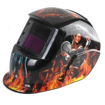Welding Mask Hood Solar Automatic Welding Helmet (Solar Power for Recharge) Face Protection (Beauty)
Welding Mask Hood Solar Automatic Welding Helmet (Solar Power for Recharge) Face Protection (Beauty)