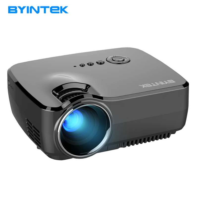Новинка 2017 года GP70 проектор HD 1080 P 1800 люмен LED HDMI USB видео дома Театр Портативный