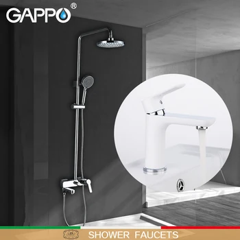 GAPPO Shower Faucets bath taps shower mixer tap waterfall basin faucets water sink mixer shower system Sanitary Ware Suite
GAPPO Shower Faucets bath taps shower mixer tap waterfall basin faucets water sink mixer shower system Sanitary Ware Suite