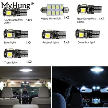Car Led Interior Light C10W W5W Replacement Bulbs For BMW X6 Convenience Bulbs Dome Map Lamp Light Bright White 19 PCS Per Set
Car Led Interior Light C10W W5W Replacement Bulbs For BMW X6 Convenience Bulbs Dome Map Lamp Light Bright White 19 PCS Per Set