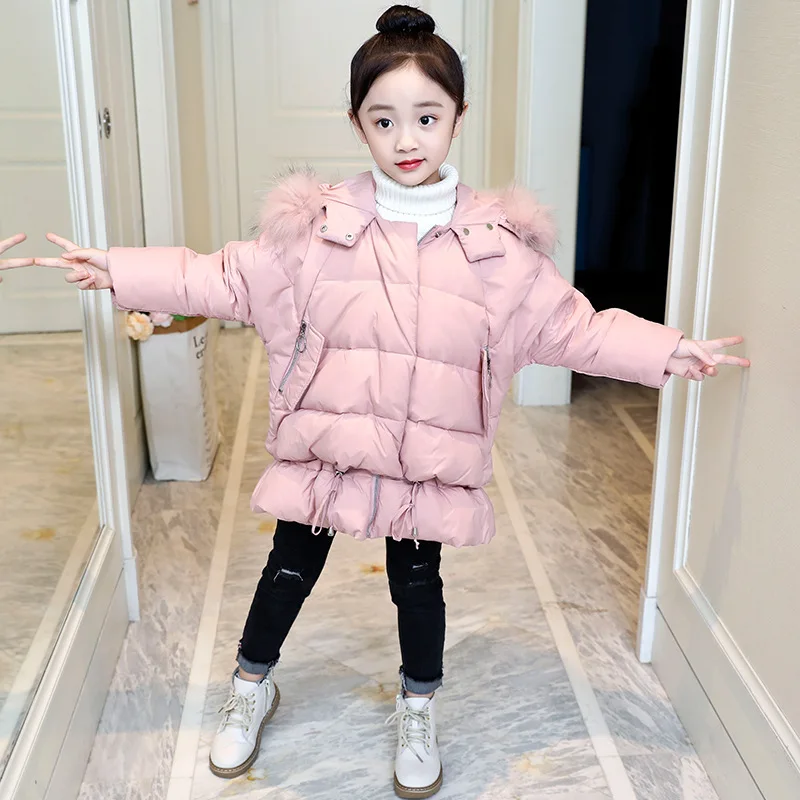 Children Down Cotton Jackets Girl Winter Fur Collar Hooded Warm Jacket Girls Fashion Cotton Outerwear Coats 4 6 8 10 12 13 Years
Children Down Cotton Jackets Girl Winter Fur Collar Hooded Warm Jacket Girls Fashion Cotton Outerwear Coats 4 6 8 10 12 13 Years