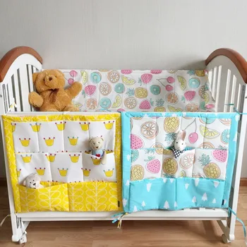 New Bed Hanging Baby Storage Bag 54*59cm Toy Diaper Pocket For Bed Crib Set Crib Baby Bed Brand Cotton Baby Crib Organizer
New Bed Hanging Baby Storage Bag 54*59cm Toy Diaper Pocket For Bed Crib Set Crib Baby Bed Brand Cotton Baby Crib Organizer