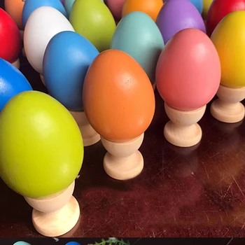 Kitchen Class Simulation Wooden Eggs Children's Toys Ultra Realistic Simulation Eggs Graffiti Toys DIY Painting Colors Wooden
Kitchen Class Simulation Wooden Eggs Children's Toys Ultra Realistic Simulation Eggs Graffiti Toys DIY Painting Colors Wooden