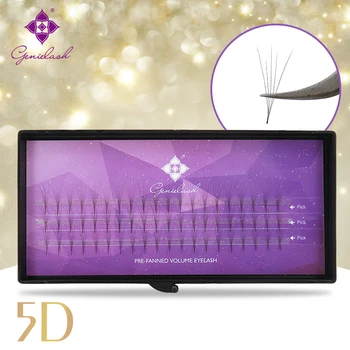 Genie 5D premade fans for volume eyelash extensions Eyelash bundles knot-free speed up the eyelash extension
Genie 5D premade fans for volume eyelash extensions Eyelash bundles knot-free speed up the eyelash extension