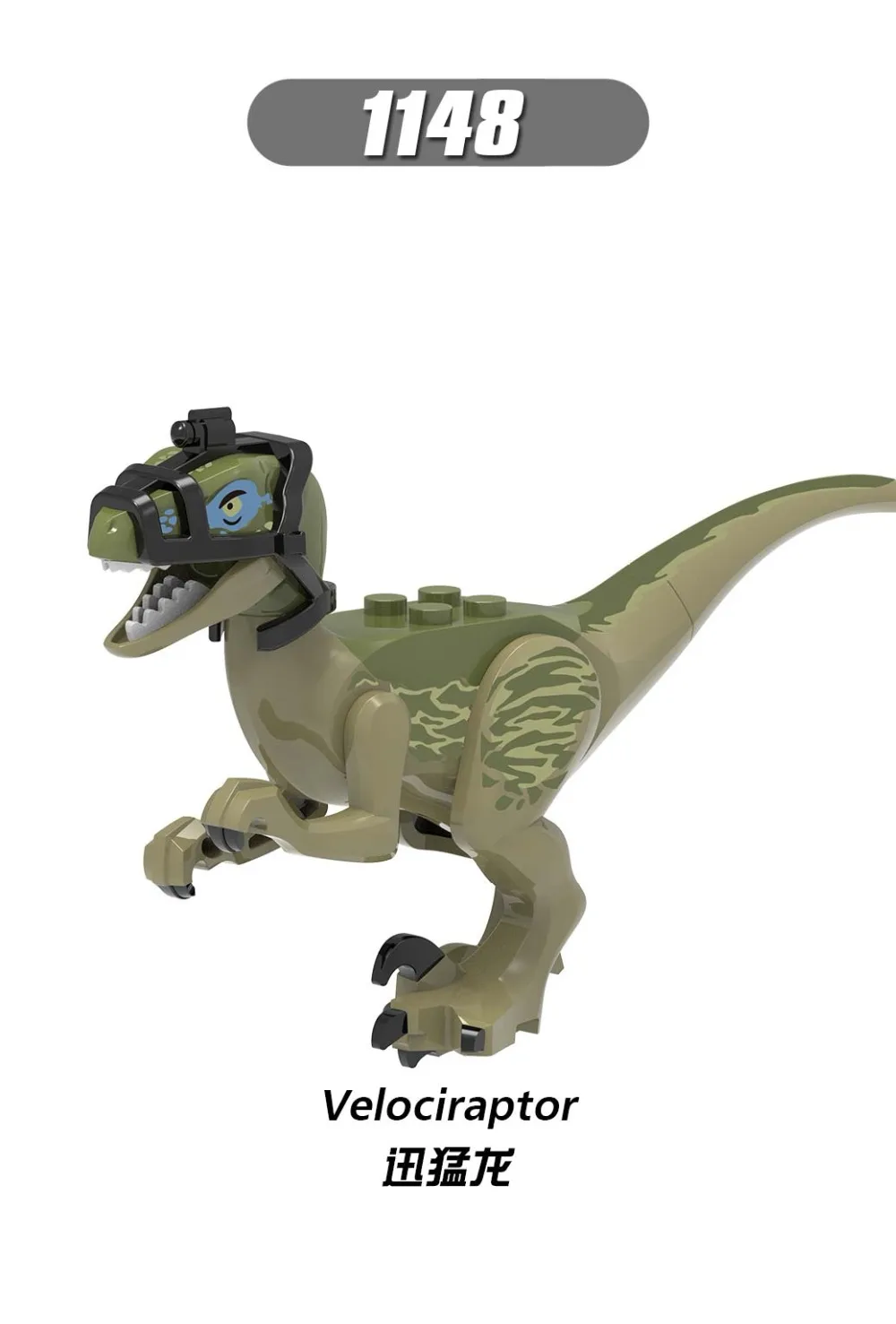 Single sale ings Dinosaurs Velociraptor Dilophosaurs Shark Animals Dino Building Blocks Baby Toys for Kids
Single sale ings Dinosaurs Velociraptor Dilophosaurs Shark Animals Dino Building Blocks Baby Toys for Kids