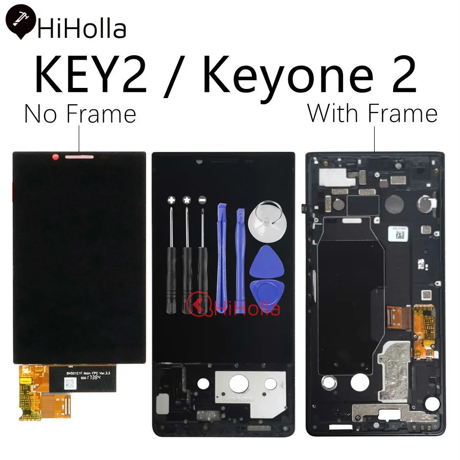 For BlackBerry Key 2 LCD Display Touch Screen Digitizer For BlackBerry Key2 LCD Keyone 2 KeyTwo Screen With Frame Replacement
For BlackBerry Key 2 LCD Display Touch Screen Digitizer For BlackBerry Key2 LCD Keyone 2 KeyTwo Screen With Frame Replacement