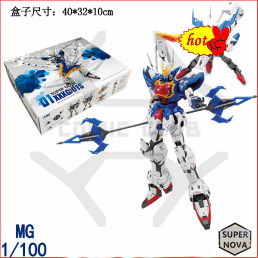 COMIC CLUB INSTOCK Super Nova XXXG-01S2 Altron Gundam model kit bianco blu MG 1/100 action figure giocattolo di montaggio
COMIC CLUB INSTOCK Super Nova XXXG-01S2 Altron Gundam model kit bianco blu MG 1/100 action figure giocattolo di montaggio