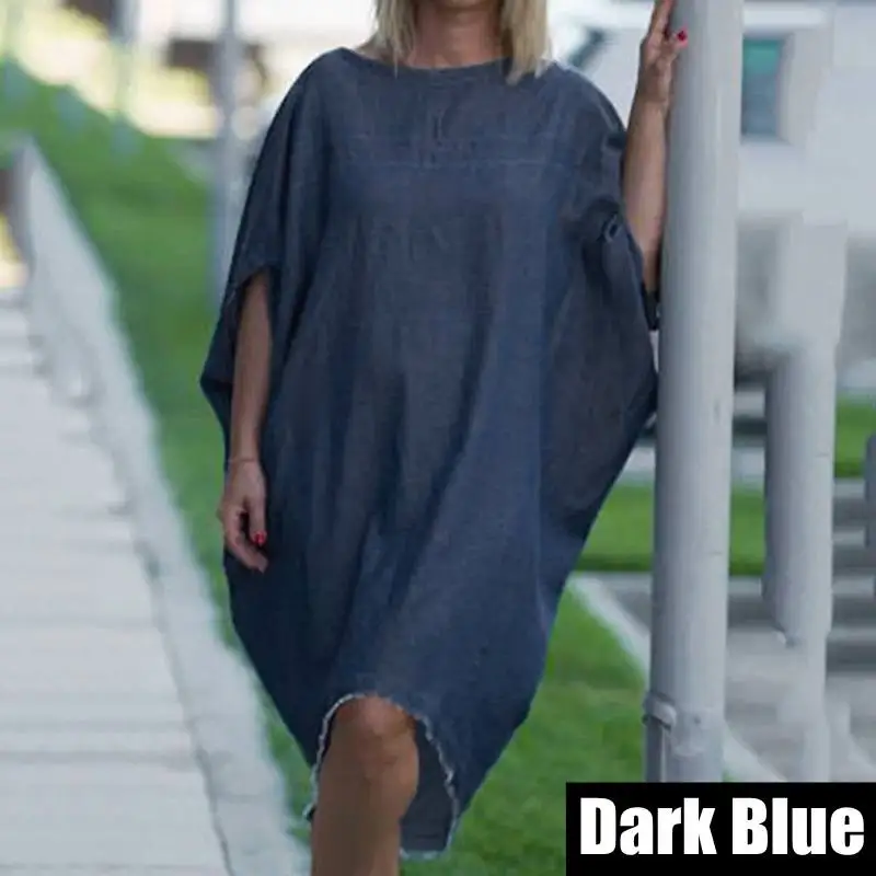 VONDA 2019 Summer Ladies Plus Size Denim Dress For Women Clothes Round Neck Elegant Large Size Party Dresses Beach Vestidos 5XL
VONDA 2019 Summer Ladies Plus Size Denim Dress For Women Clothes Round Neck Elegant Large Size Party Dresses Beach Vestidos 5XL