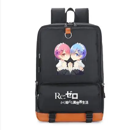TV Animation Re:life in a different world from zero Backpacks For Teenager Unisex Large Capacity Casual Preppy Style Bags
TV Animation Re:life in a different world from zero Backpacks For Teenager Unisex Large Capacity Casual Preppy Style Bags