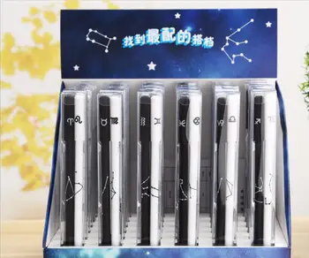 new cute Constellation love gel pen cartoon stationery prize kawaii student pen office write sign pen black neutral pen 36pc/lot
new cute Constellation love gel pen cartoon stationery prize kawaii student pen office write sign pen black neutral pen 36pc/lot