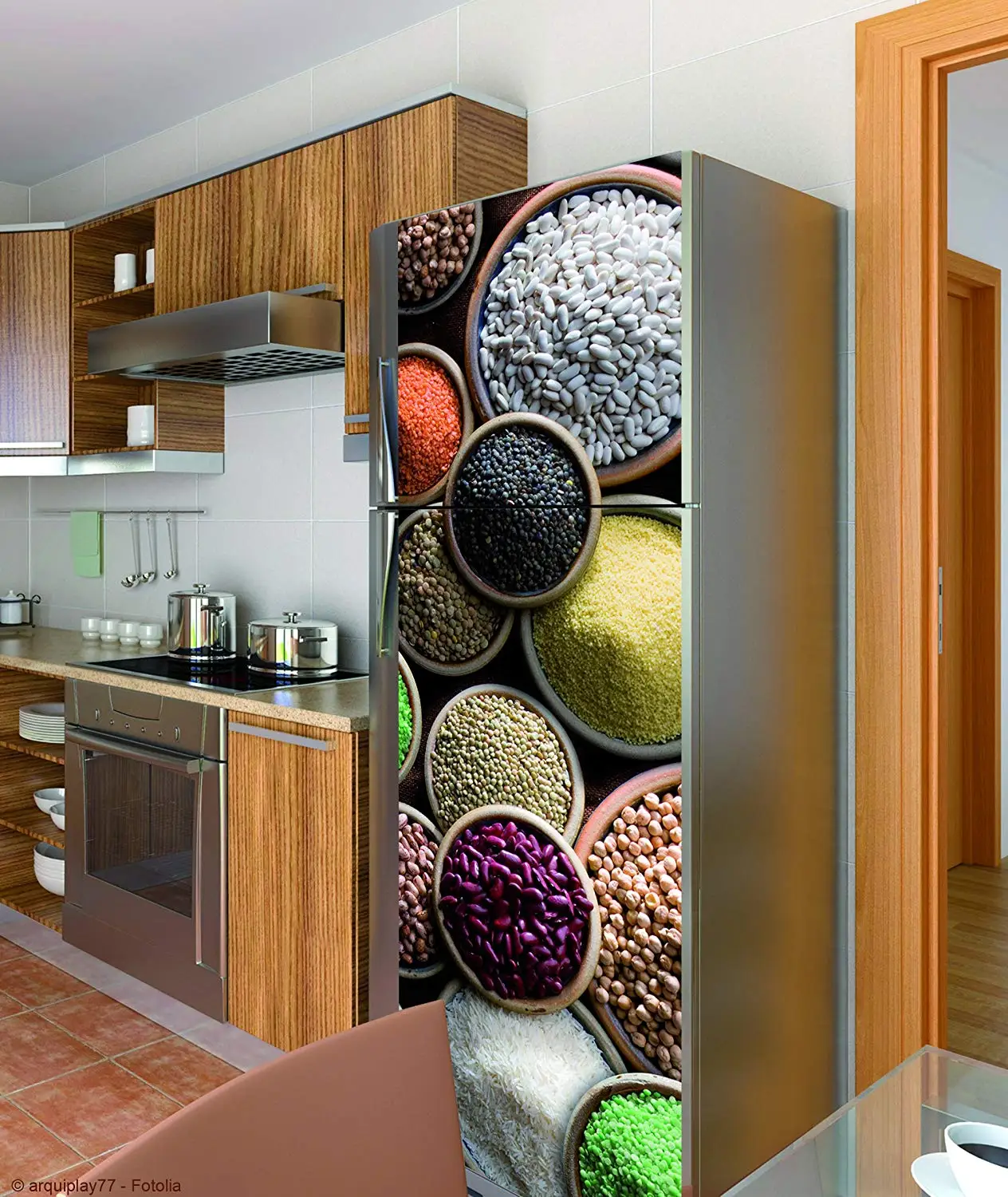 DIY Fridge Sticker Grains Hot Refrigerator Dishwasher Door Cover Home Decoration Kitchen Accessories Vinyl Wall Stickers
DIY Fridge Sticker Grains Hot Refrigerator Dishwasher Door Cover Home Decoration Kitchen Accessories Vinyl Wall Stickers