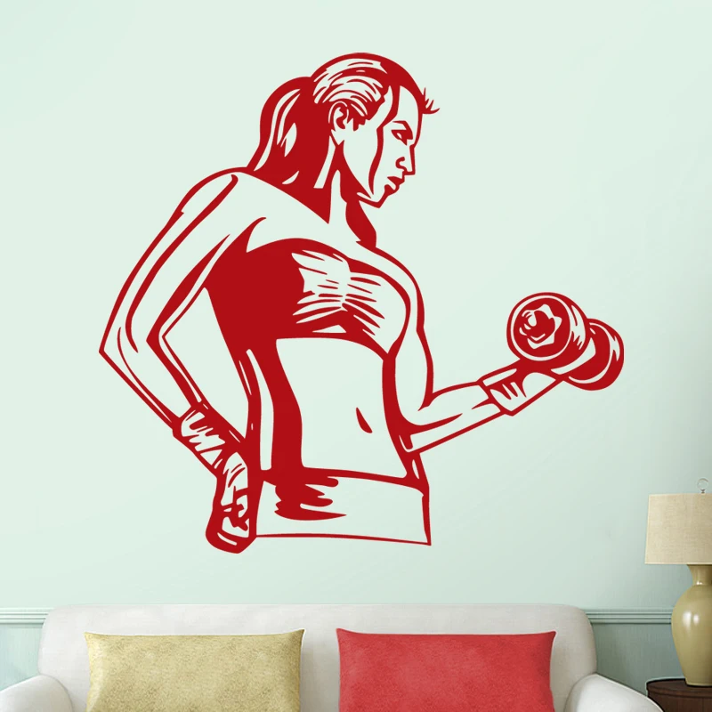 Car Girl Dumbber Gym Name Sticker Fitness Crossfit Decal Body-building Posters Vinyl Wall Decals Decor Mural Gym Sticker
Car Girl Dumbber Gym Name Sticker Fitness Crossfit Decal Body-building Posters Vinyl Wall Decals Decor Mural Gym Sticker