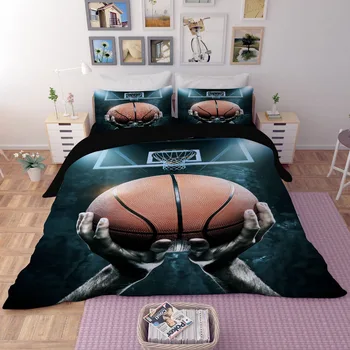 3D Football Basketball Duvet Cover Sets Twin Full Queen King Size Home Decorative Textiles for Adults or Children
3D Football Basketball Duvet Cover Sets Twin Full Queen King Size Home Decorative Textiles for Adults or Children