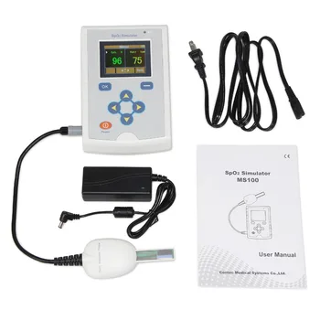 MS100 SpO2 Simulator Oxygen Saturation Simulation Pulse Rate Saturation Test Patient State Measurement Device+SpO2 Probe CE,FDA
MS100 SpO2 Simulator Oxygen Saturation Simulation Pulse Rate Saturation Test Patient State Measurement Device+SpO2 Probe CE,FDA