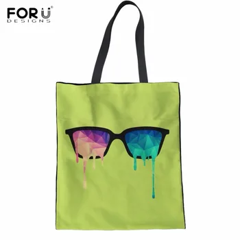 FORUDESIGNS Abstract Psychedelic Nerd Glasses Pattern Woman's Linen Shopping Tote Bags Fashion Large Cloth Bag Reusbale Eco Bags
FORUDESIGNS Abstract Psychedelic Nerd Glasses Pattern Woman's Linen Shopping Tote Bags Fashion Large Cloth Bag Reusbale Eco Bags