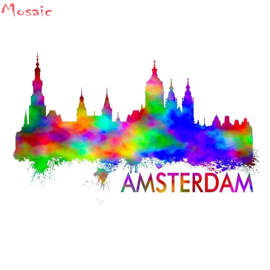 5D DIY Diamond Embroidery Mosaic"Amsterdam Cityscape" Home Decor Gift Full Square Diamond Painting Cross Stitch Kits home decor
5D DIY Diamond Embroidery Mosaic"Amsterdam Cityscape" Home Decor Gift Full Square Diamond Painting Cross Stitch Kits home decor