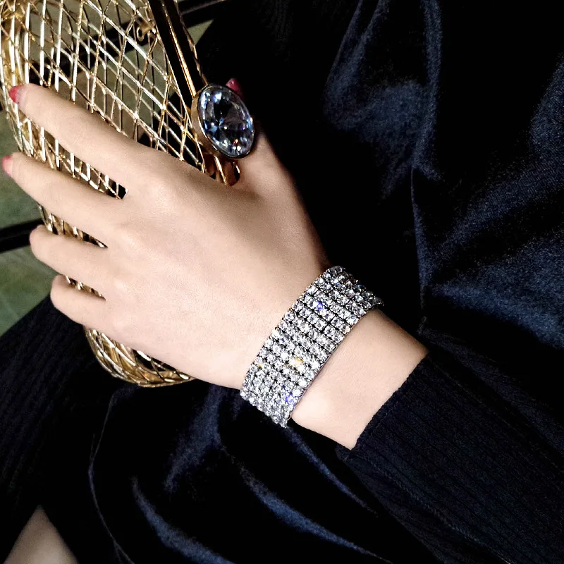 2019 New Arrival Bracelets Women Classic Crystal Cool Fashion Bracelet Korean Simple Trend Bracelet Jewelry
2019 New Arrival Bracelets Women Classic Crystal Cool Fashion Bracelet Korean Simple Trend Bracelet Jewelry