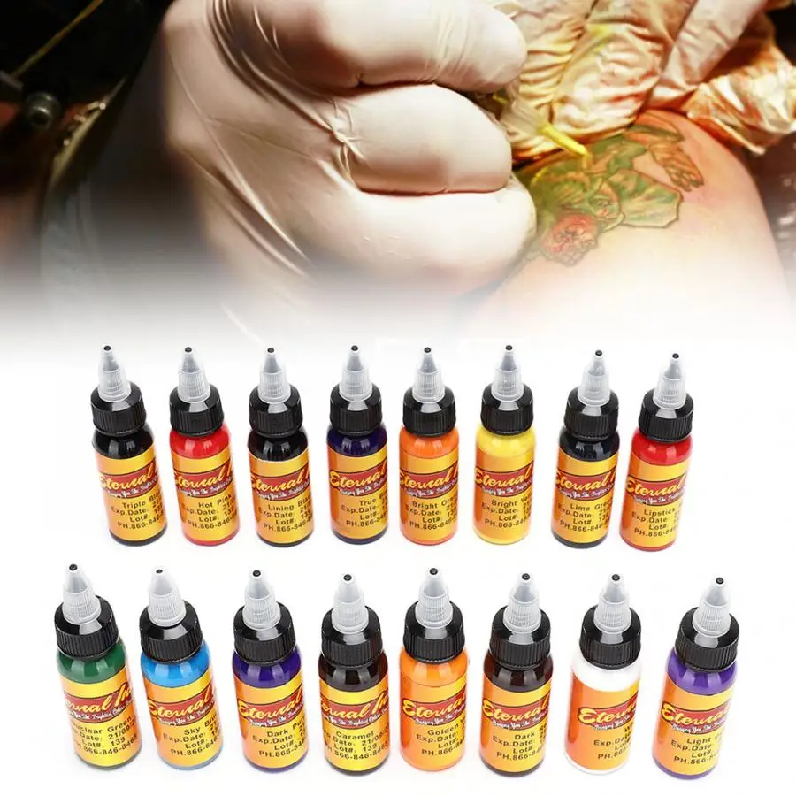 16 Colors Microblading Tattoo Inks Set Longlasting Eyeliner Eyebrow Tattoo Pigment Ink Pigment For Microblading
16 Colors Microblading Tattoo Inks Set Longlasting Eyeliner Eyebrow Tattoo Pigment Ink Pigment For Microblading